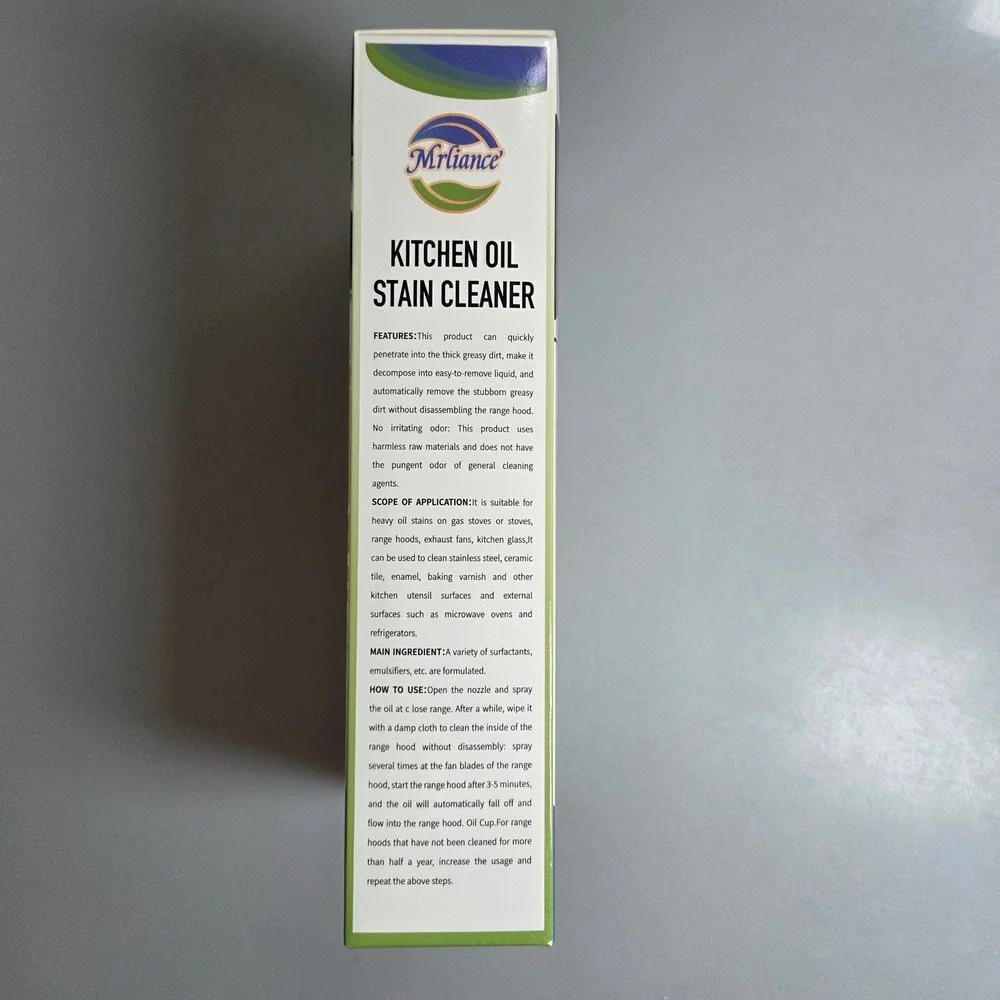 Mrliance Kitchen Oil Stain Cleaner 500ml Powerful Degreaser 2X Cleaning Power